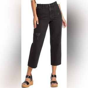 Universal Thread Vintage Straight Jeans in Black | 16